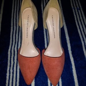 Chinese Laundry womens  suede pump